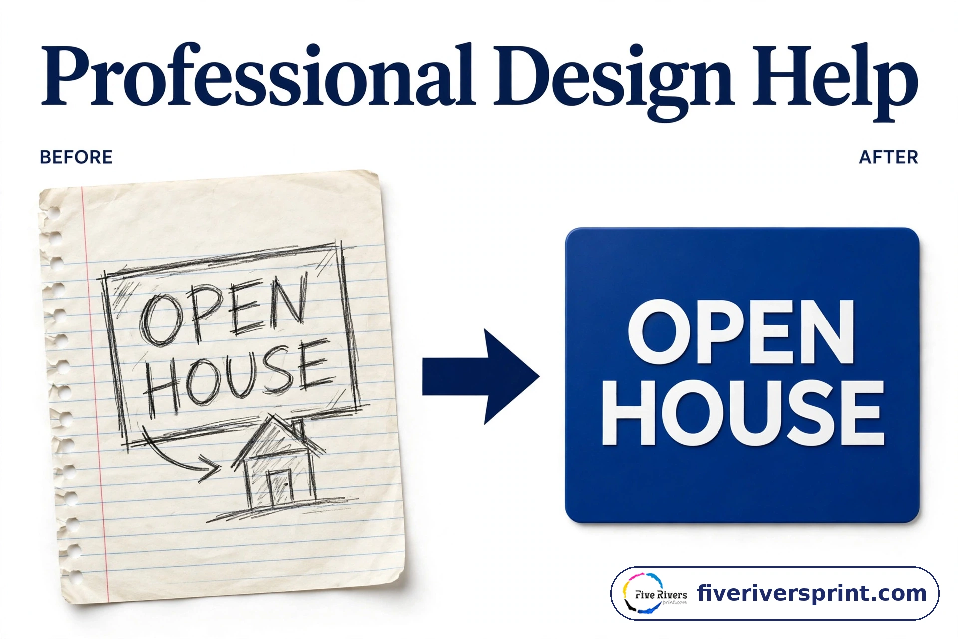 Open House Signs - Additional View