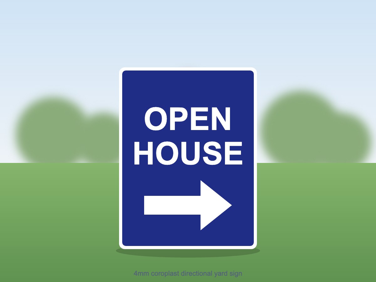 Directional Yard Signs